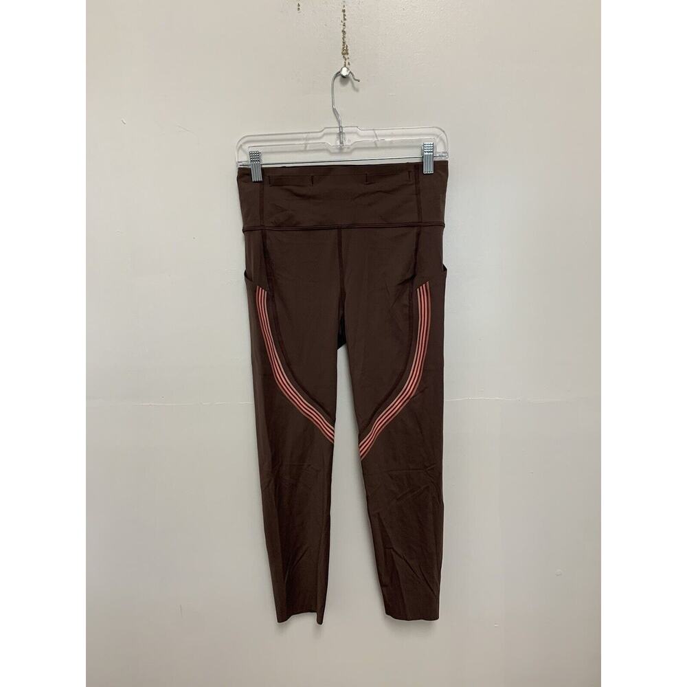Lululemon Speed Limit Tight 23" Nulux Cherry Cola Coral Kiss Size 8